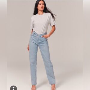 Abercrombie High Rise Dad Jean
